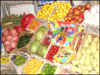 کنترول شکر با استفاده از ترکاری و ميوه