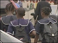 लाइबेरिया की लड़कियाँ