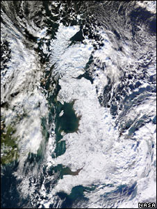UK from space