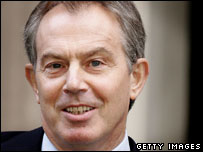 Britský premiér Tony Blair 