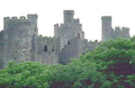 Photograph showing Conway Castle