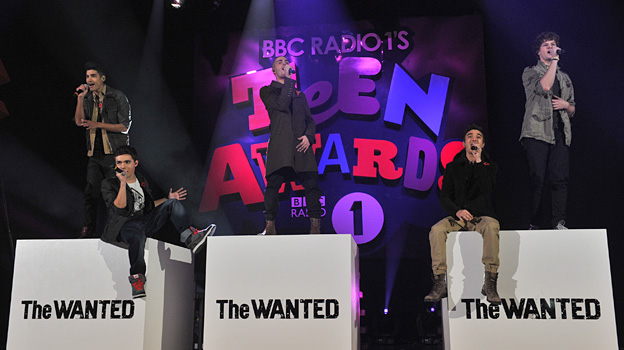 The Wanted at BBC Radio 1 Teen Awards