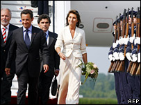 Nicolas e Cecilia Sarkozy