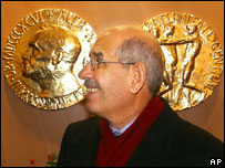 Mohamed El Baradei em Oslo
