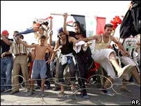 عراق میں فٹبال کے شائقین