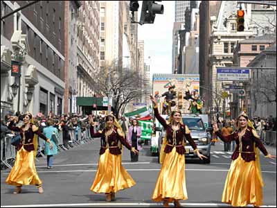 جشن خیابانی ایرانیان در نیویورک