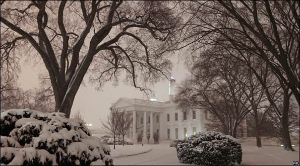 White House: Chilly reception