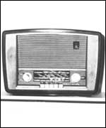 An old-style wireless radio 