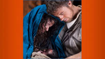 Mary (Tatiana Maslany) and Joseph (Andrew Buchan) star in a magical four-part adaptation of The Nativity