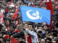 अंकारा में प्रदर्शन