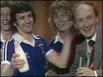 Roger Osborne with Barry Davies