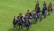 The King's Troop Royal Horse Artillery, whose Musical Drive is one of the most spectacular displays of horsemanship in the world. 