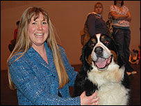 Tracy Titchmarsh, dog owner and trainer