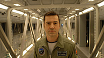 Donner (Ron Livingston) tries to find out why the ship's operating systems are failing