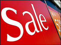 Sale sign
