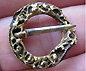 Medieval ring brooch