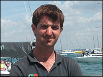 Oliver Clare from the UK Sailing Association