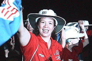 Liz has been competing in the Transplant Games for 15 years. She's travelled the world to take part in this special competition.