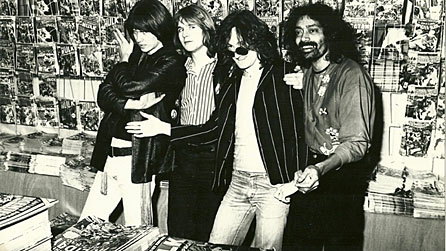 Russ, Tony, Micky and Len of The Table (1977)