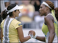 آسٹریلیا میں سرینا کے خلاف میچ سے ثانیہ کو کافی شہرت ملی