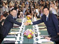 Quang cảnh lễ ký