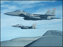 F15 fighter planes