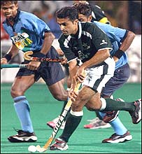 भारत और पाकिस्तान का हॉकी मुक़ाबला