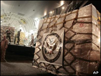 محموله کمکهای آمریکا به گرجستان