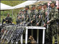 Soldados da Colômbia