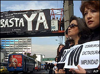 Manifestação em Quito