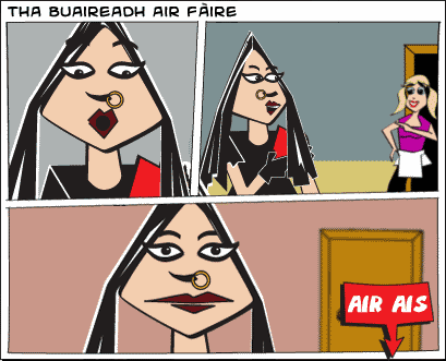 Tha buaireadh air fàire