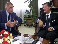 Stipe Mesič a Svetozar Marovič