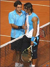 رافائل نادال و راجر فدرر