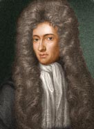 Engraved portrait of Robert Boyle