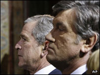 یوشچنکو و بوش