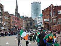 Despite the cold, hundreds marched