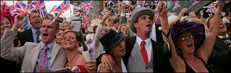 Enjoy a win on the horses like this crowd at Royal Ascot.