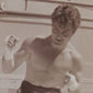 John boxing as a young man