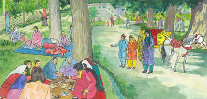 څيرې او سيمې:د قرغې بند