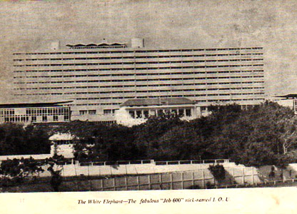 A building commissioned by Nkrumah