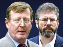 जैरी एडम्स और डेविड ट्रिंबल