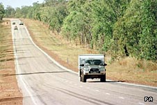 The Stuart Highway, Australia