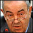 O primeiro-ministro interino do Iraque, Yiad Allawi