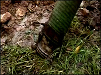 The festival site on Tuesday 21 August 2007