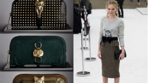 在衣飾中運用具有秋日靈氣的狐狸、貓頭鷹