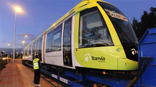 tranvia, murcia, train