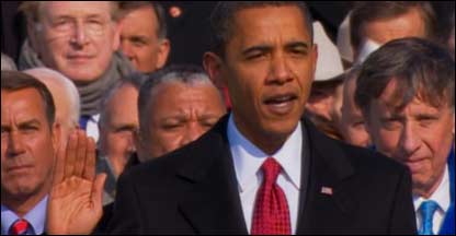 Barack Obama, yemin töreninde