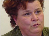 Marie Benešová ve studiu BBC