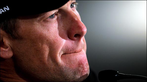 Lance Armstrong at the Tour Down Under