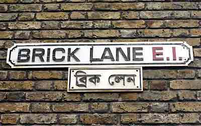 Brick Lane sign
